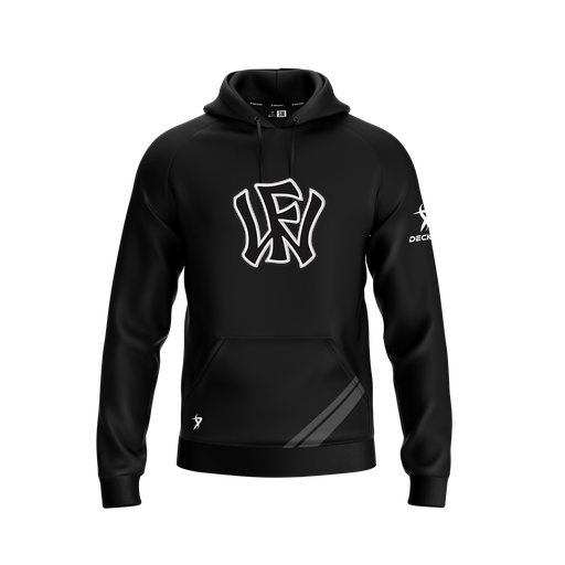 [CUS-DFW-SUHOOD-FLC-LSL-BLK-YXS-LOGO1] Summit Hoodie (Youth XS, Black, Logo 1)
