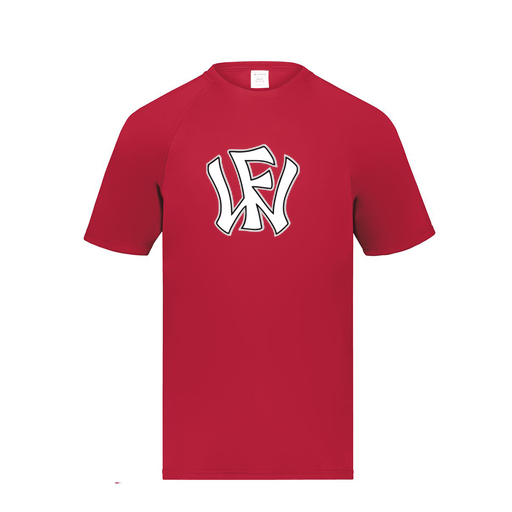 [2790.083.S-LOGO2] Men's Smooth Sport T-Shirt (Adult S, Red, Logo 2)