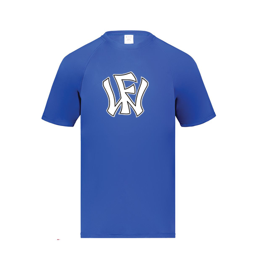 [2790.060.S-LOGO2] Men's Smooth Sport T-Shirt (Adult S, Royal, Logo 2)