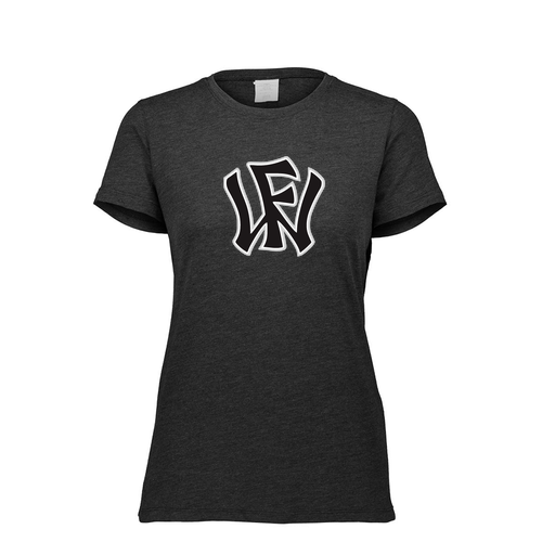 [FTSCUBBK-FAXS-LOGO1] Decker Women's Tri-Blend T-Shirt - Short Sleeve (Female Adult XS, Black, Logo 1)