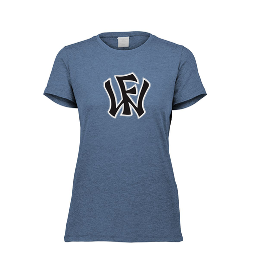 [FTSCUBNV-FAXS-LOGO1] Ladies Ultra-blend T-Shirt (Female Adult XS, Navy, Logo 1)
