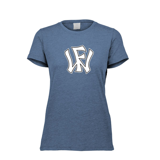 [FTSCUBNV-FAXS-LOGO2] Ladies Ultra-blend T-Shirt (Female Adult XS, Navy, Logo 2)