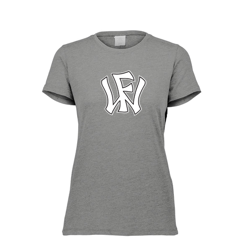 [FTSCUBGY-FAXS-LOGO2] Ladies Ultra-blend T-Shirt (Female Adult XS, Gray, Logo 2)
