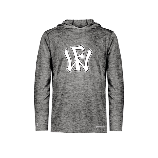[CUS-DFW-CHGHOOD-PER-LSL-BLK-AS-LOGO2] Men's Charge Hoodie (Adult S, Black, Logo 2)