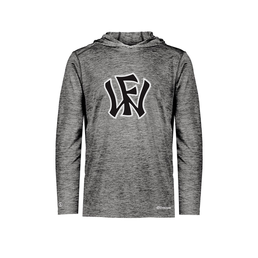 [FOLHCGBK-YS-LOGO1] Decker Youth Charge Hoodie (Youth S, Black, Logo 1)