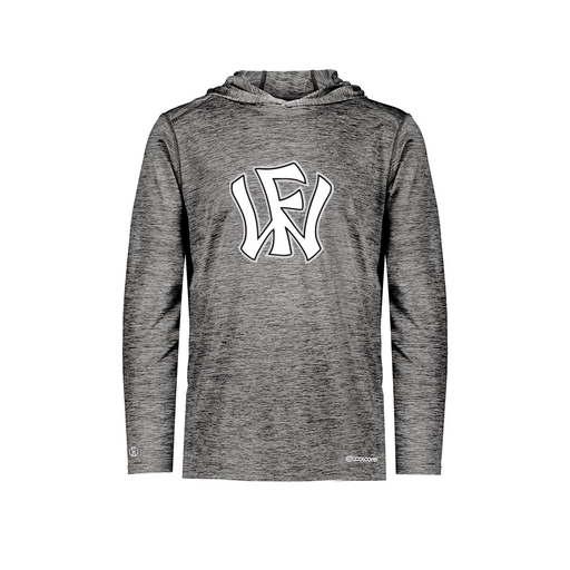 [FOLHCGBK-YS-LOGO2] Decker Youth Charge Hoodie (Youth S, Black, Logo 2)