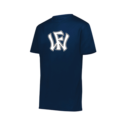 [222818.065.S-LOGO2] Men's Movement Dri Fit Shirt (Adult S, Navy, Logo 2)