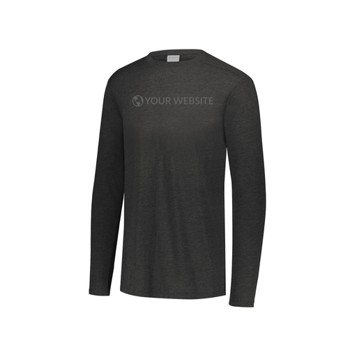 [FTLCUBBK-YS-LOGO3] Youth LS Ultra-blend T-Shirt (Youth S, Black, Logo 3)