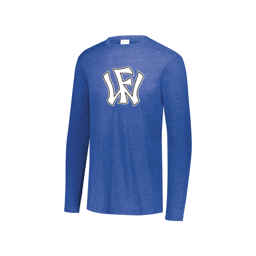 [FTLCUBRY-YS-LOGO2] Youth LS Ultra-blend T-Shirt (Youth S, Royal, Logo 2)