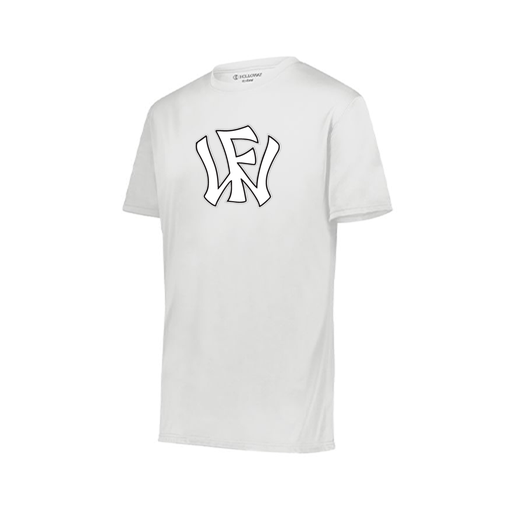 [222819.005.XXS-LOGO2] Youth Movement Dri Fit Shirt (Youth XXS, White, Logo 2)
